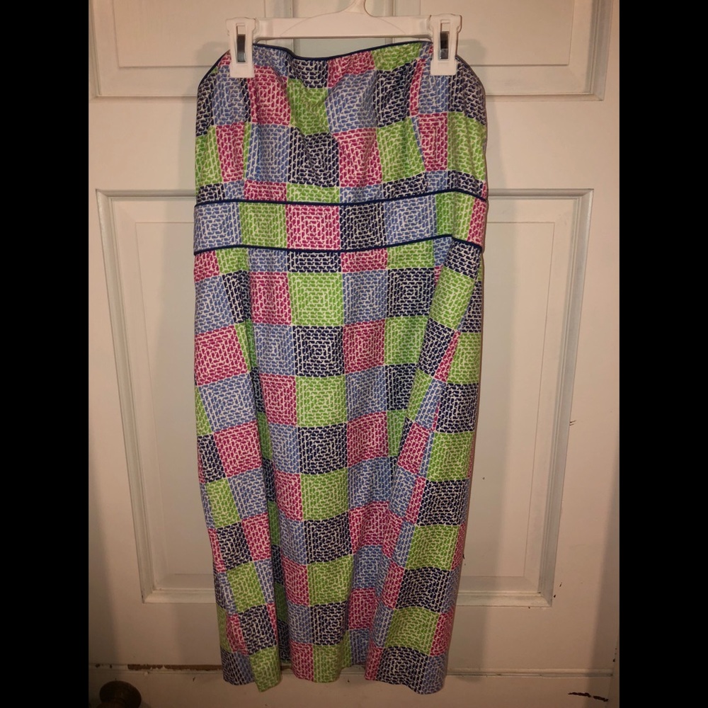Vineyard Vines strapless dress